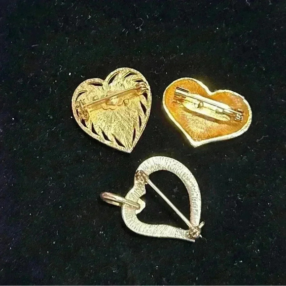 Heart Brooch Bundle of Six - Picture 5 of 6